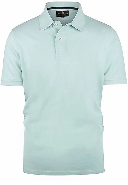 Steppin' Out Polo Shirt Piqué Classic Türkis - Größe XL günstig online kaufen