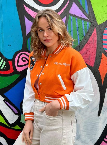 Worldclassca Collegejacke Worldclassca Damen Crop Collegejacke günstig online kaufen