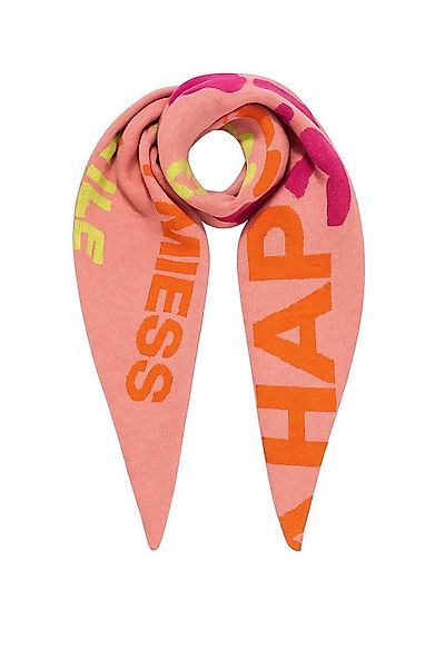 Faera Modeschal Positive Vibes Smiley, (1-St), 9431 in Rosa günstig online kaufen