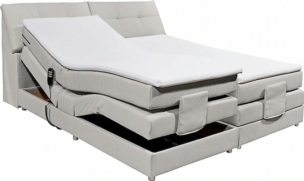 ED EXCITING DESIGN Boxspringbett »Carpino wahlweise in den Breiten 120cm od günstig online kaufen