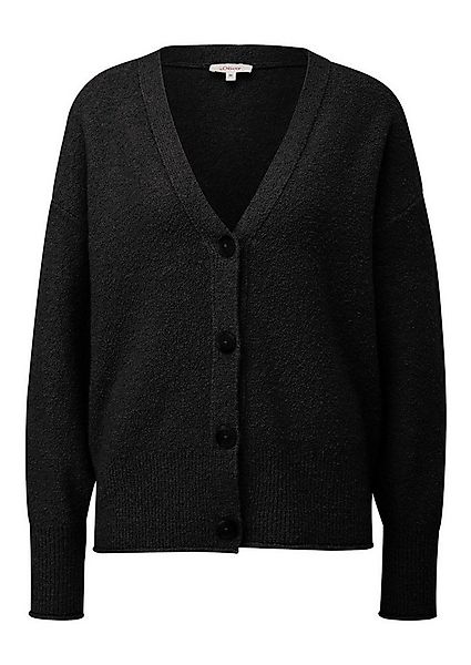 s.Oliver Strickjacke (1-tlg) Relaxed Fit, Bouclé, Strick, warm, weich günstig online kaufen