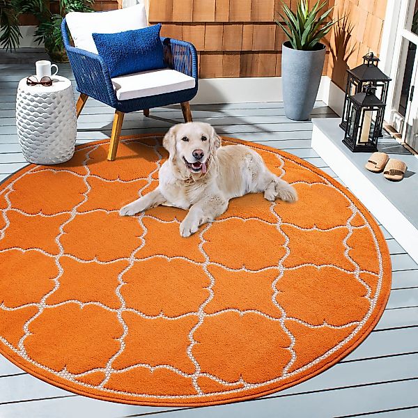 Sanat Teppich "Berlin" rund 6 mm Höhe In -und Outdoor geeignet, robust und günstig online kaufen