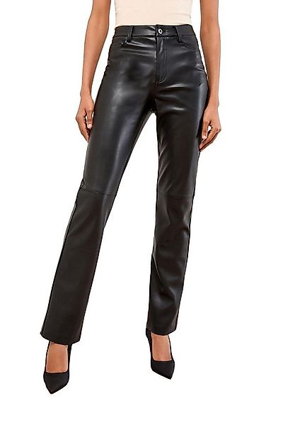 LIPSY Lederimitathose Lipsy Hose mit geradem Bein, Petite (1-tlg) günstig online kaufen