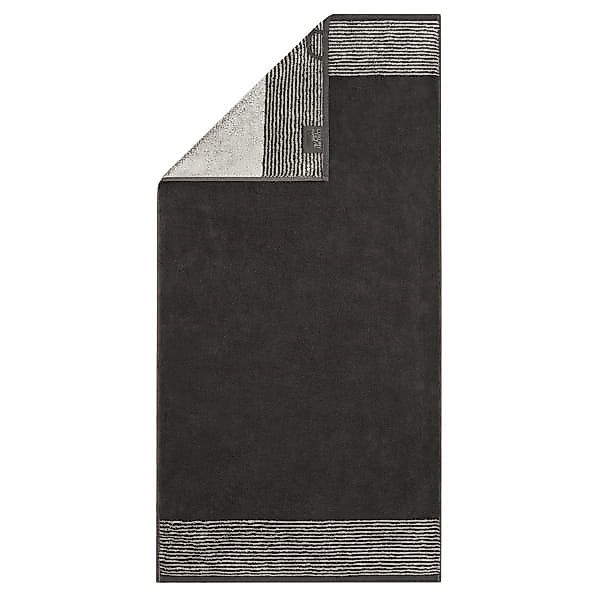 Cawö Handtücher Luxury Home Two-Tone 590 - Farbe: basalt - 73 - Duschtuch 8 günstig online kaufen