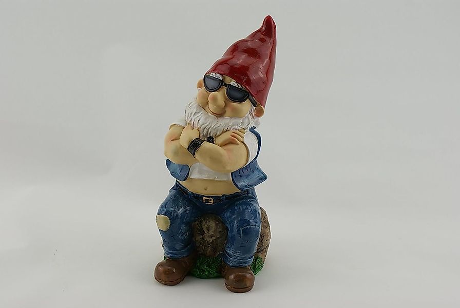 hausleben Gartenzwerg ROCKER-ZWERG, (1 St), GARTENZWERG günstig online kaufen