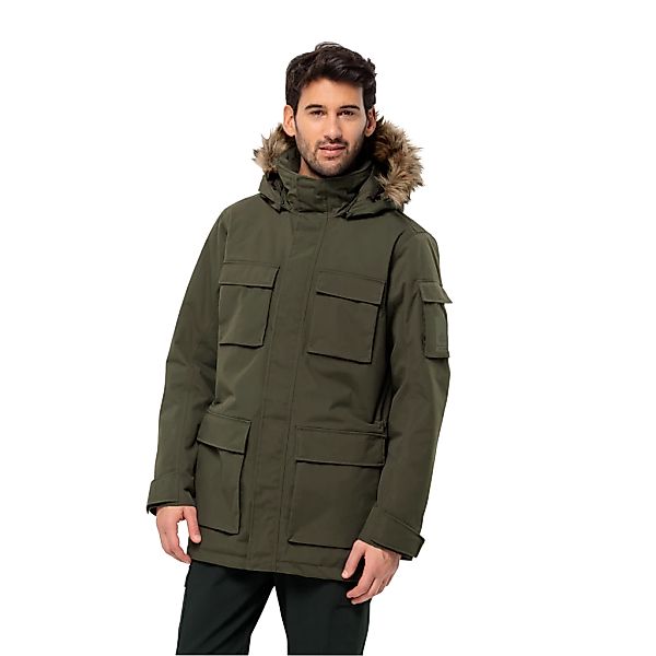 Jack Wolfskin Parka "GLACIER CANYON PARKA", mit Kapuze, mit Kunstfaserfüllu günstig online kaufen