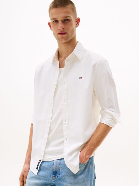 Tommy Jeans Langarmhemd TJM REG OXFORD günstig online kaufen
