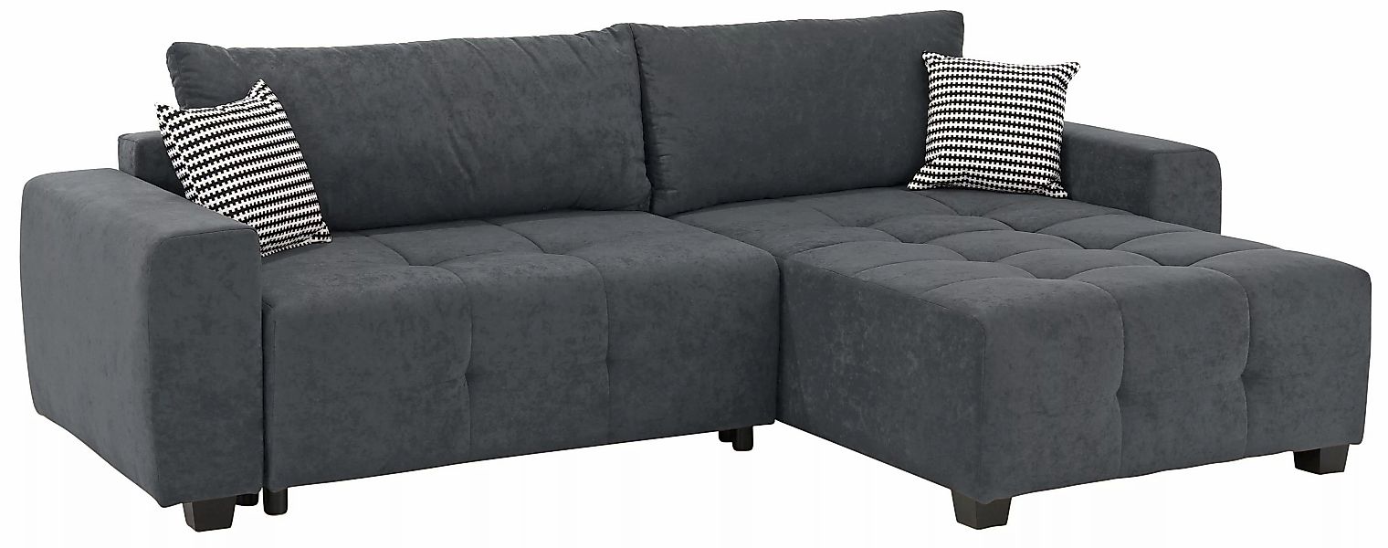 Home affaire Ecksofa »Bella L-Form«, wahlweise mit Bettfunktion und Bettkas günstig online kaufen