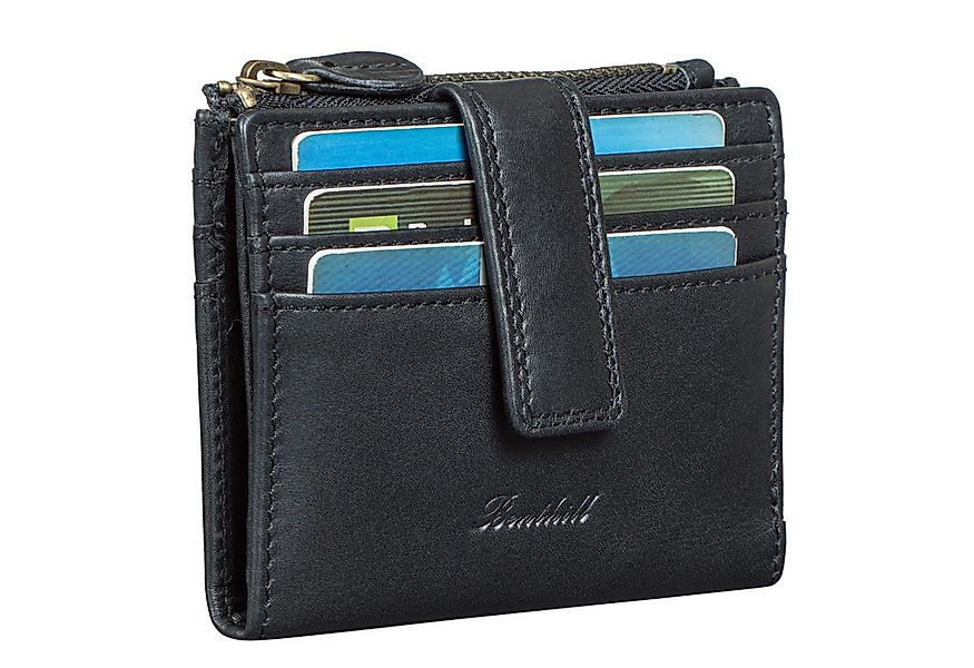 Benthill Kartenetui Kreditkartenetui Slim Portemonnaie Echt Leder Geldbörse günstig online kaufen