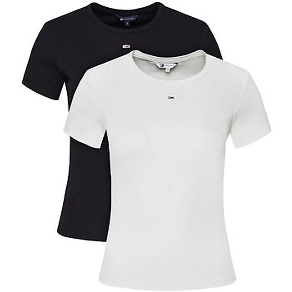 Tommy Jeans Kurzarmshirt TJW 2PACK SLIM ESSENTIAL RIB SS (Packung, 2-tlg., günstig online kaufen
