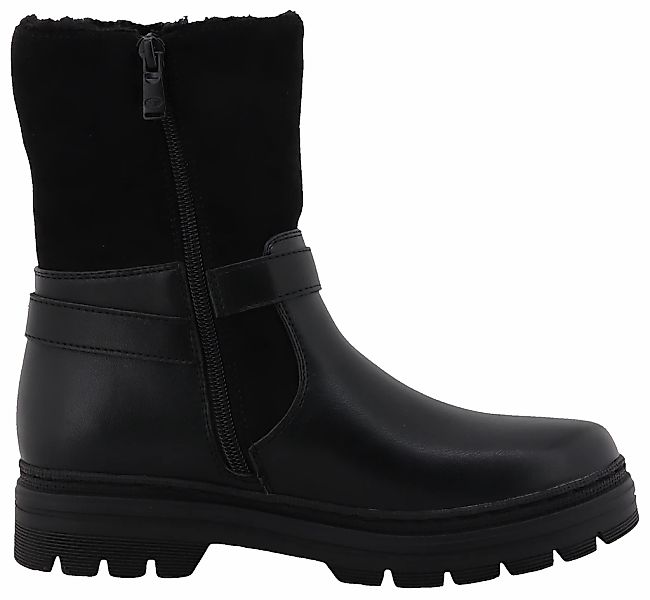 TOM TAILOR Winterstiefelette, Blockabsatz, Winterboots, Stiefelette günstig online kaufen