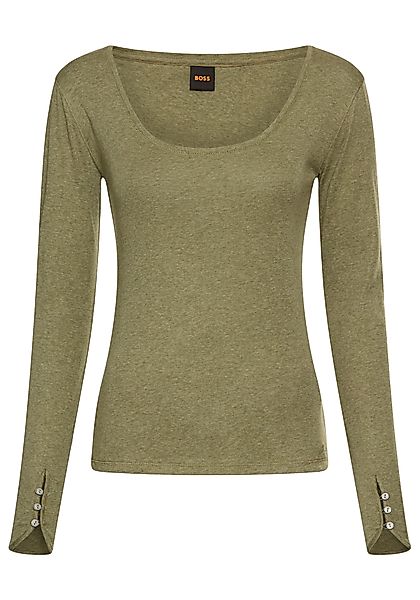 BOSS ORANGE Langarmshirt Edeline Premium Damenmode günstig online kaufen