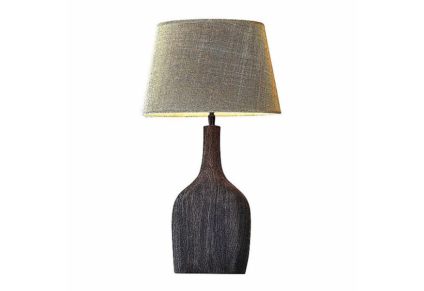 Mirabeau Tischleuchte Tischlampe Arobynn schwarz/creme günstig online kaufen