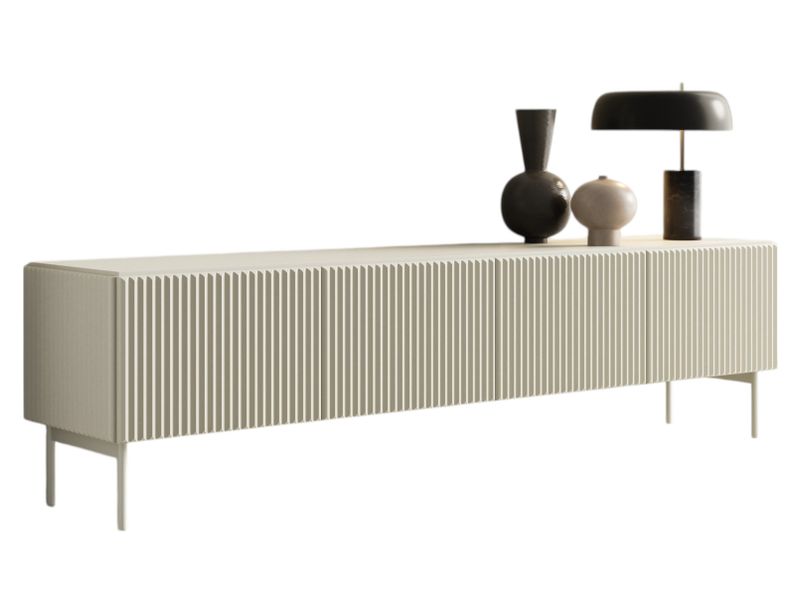 Compleo TV-Schrank viertürig, Fernsehschrank LOUISS, Modern günstig online kaufen