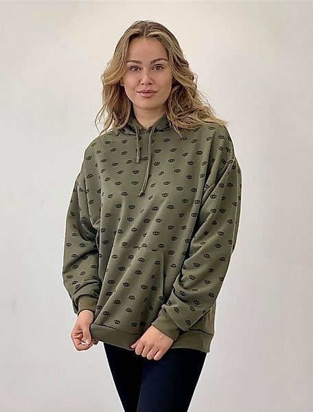 Worldclassca Hoodie Worldclassca Oversized Hoodie EYE Print Kapuzenpullover günstig online kaufen