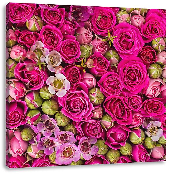 Pixxprint Leinwandbild Blumen, Blumen (1 St), günstig online kaufen