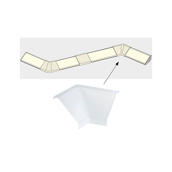 Paulmann "LED Strip Profil Delta Verbinder Corner 2er Set Satin" günstig online kaufen