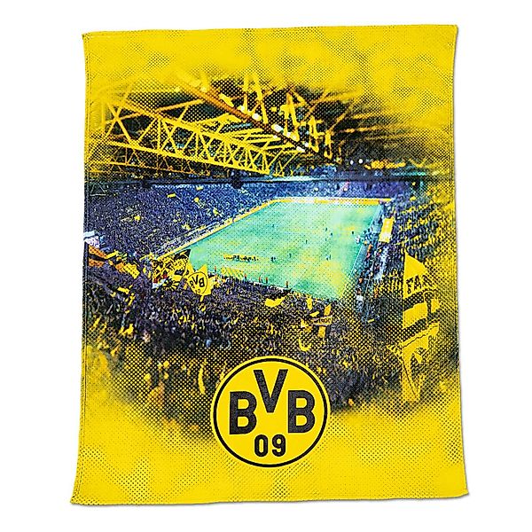 BVB Kopfkissen BVB-Fleecedecke mit Stadionprint (150x200cm), günstig online kaufen