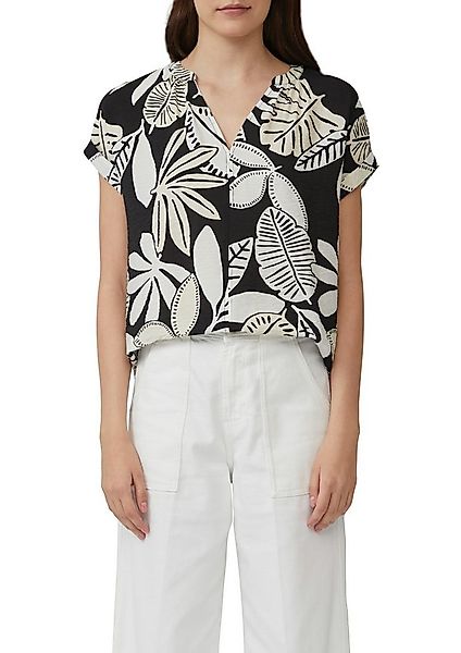 s.Oliver Druckbluse mit Raff-Details günstig online kaufen
