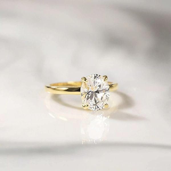Jumpeak Diamantring 14K Gold 3CT Labor günstig online kaufen