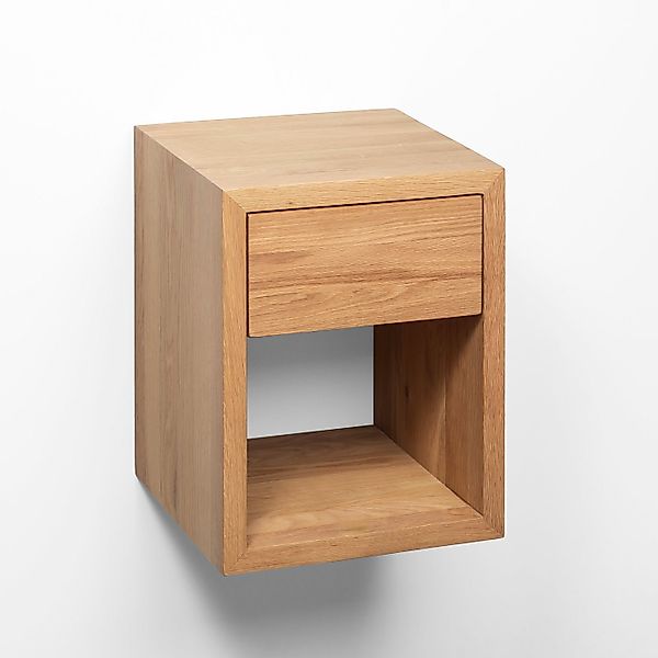 Woodek Design Nachttisch HUGO, schwebendes Wandregal mit Schublade, H 39 x günstig online kaufen