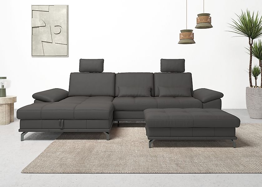Places of Style Ecksofa Costello L-Form, günstig online kaufen
