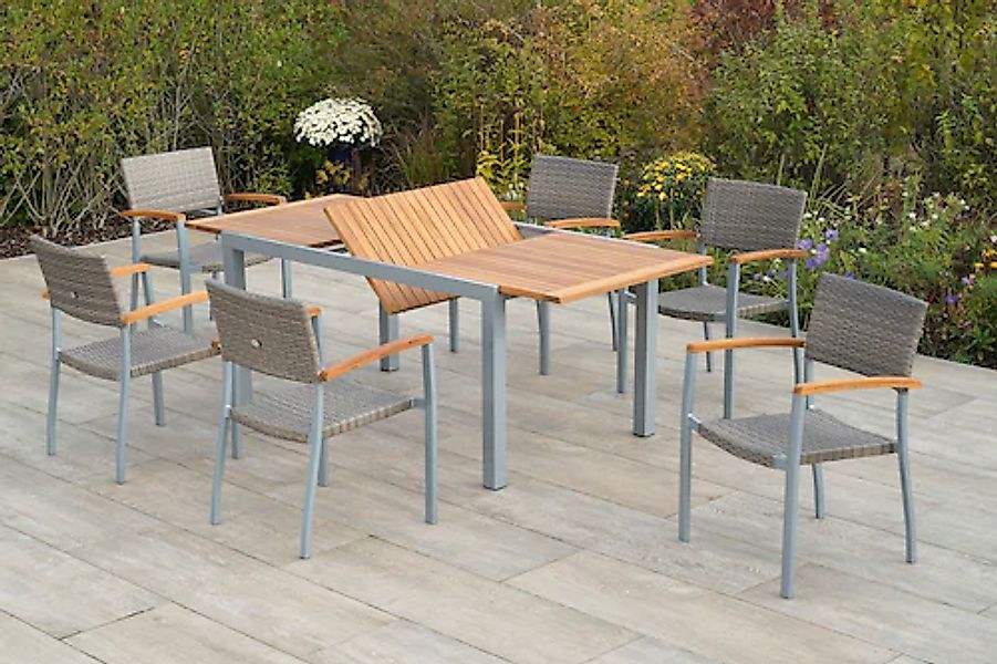 MERXX Garten-Essgruppe »Silano« 7 Stk. tlg. günstig online kaufen