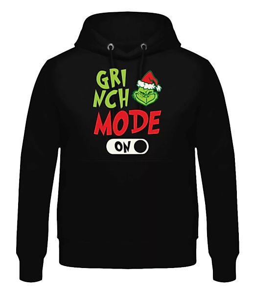 Grinch Mode On · Männer Hoodie günstig online kaufen