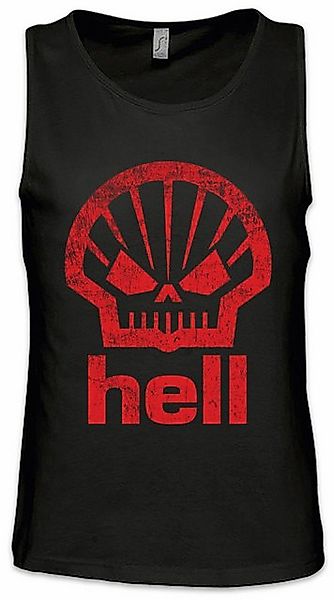 Urban Backwoods Tanktop Shell Hell Ärmelloses T-Shirt Tankstelle Hölle Fun günstig online kaufen