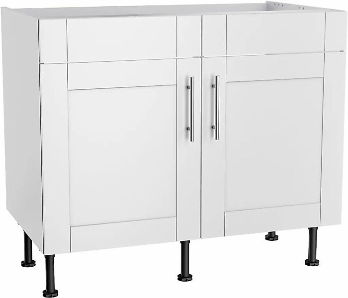 KOCHSTATION Spülenschrank "KS-Ahus", Breite 100 cm günstig online kaufen