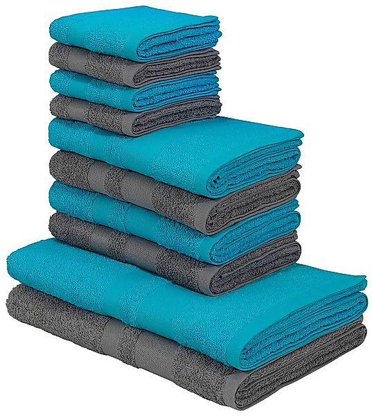 OTTO home Handtuch Set Vanessa, 10-tlg Handtuch-Set, in Standard- und Premi günstig online kaufen