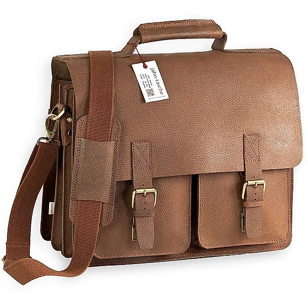 Jahn-Tasche Aktentasche Sehr Robuste Lehrertasche Leder, günstig online kaufen