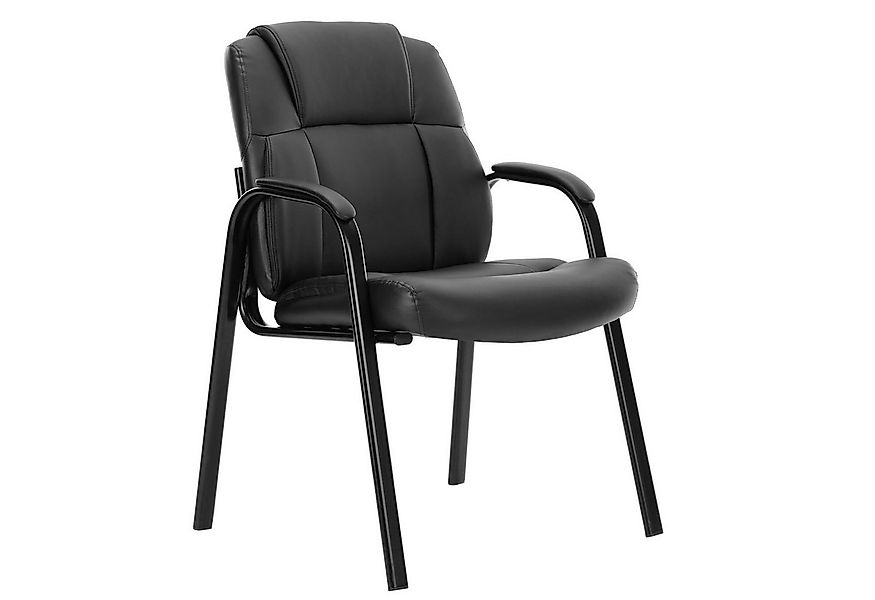 SURFOU Besucherstuhl Stuhl Konferenzstuhl Freischwinger mit Armlehne Bürost günstig online kaufen