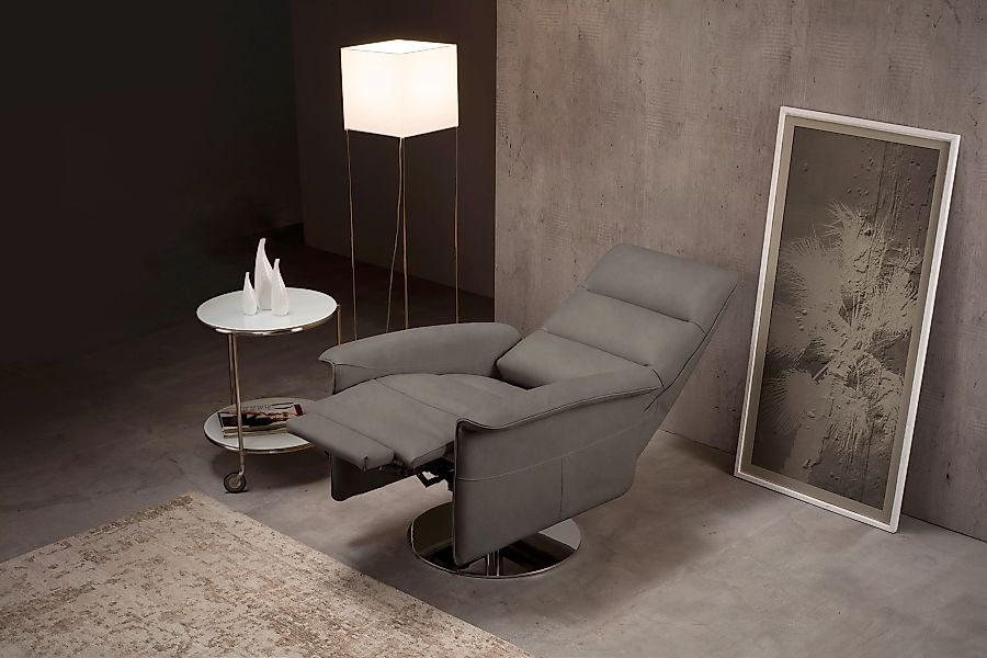 Egoitaliano Sessel »Kelly Designsessel«, drehbar, manuelle Relaxfunktion mi günstig online kaufen