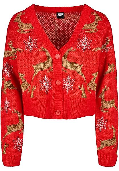 URBAN CLASSICS Cardigan Urban Classics Damen Ladies Short Oversized Christm günstig online kaufen