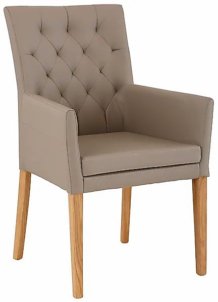 Home affaire Esszimmerstuhl »Colorado BESTSELLER«, Kunstleder, mit Massivho günstig online kaufen