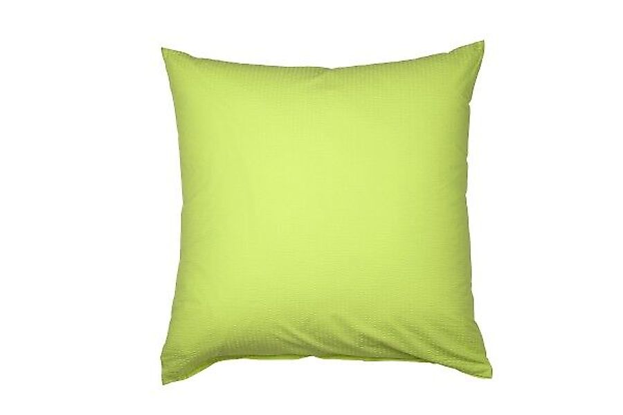 Janine Janine Mako-Soft-Seersucker Bettwäsche PIANO 0125 apfelgrün Größe: günstig online kaufen