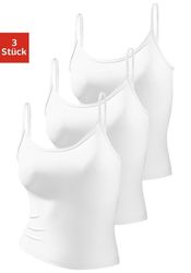 Vivance active Spaghettitop 3er-Pack, aus weicher Microfaser günstig online kaufen