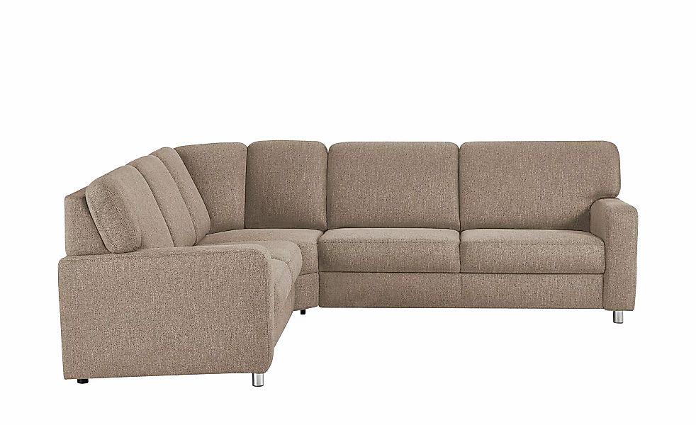 smart Ecksofa  Valencia ¦ braun ¦ Maße (cm): B: 236 H: 90 T: 266.0 Polsterm günstig online kaufen