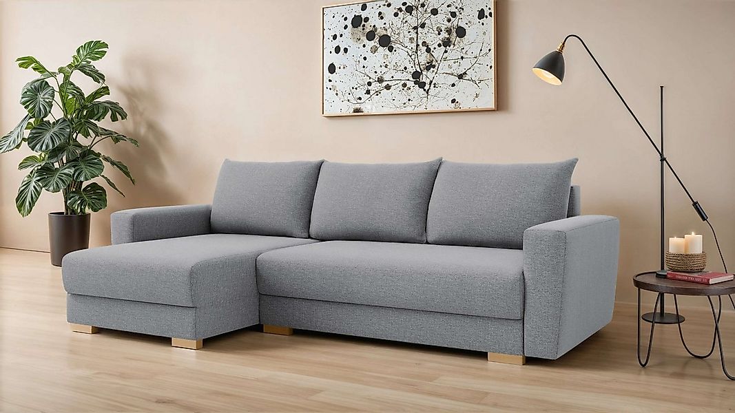 INOSIGN Ecksofa MAGHERA universell Schlafsofa mit Bettkasten, Maße B/T/H: 2 günstig online kaufen