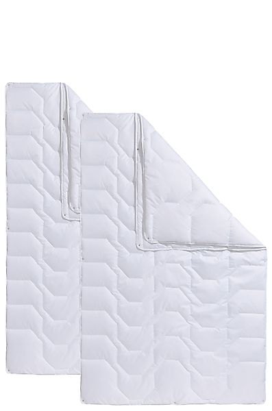 Beco Kunstfaserbettdecke "Bettdecken-Set Rügen, 135x200 oder 155x220 cm, So günstig online kaufen