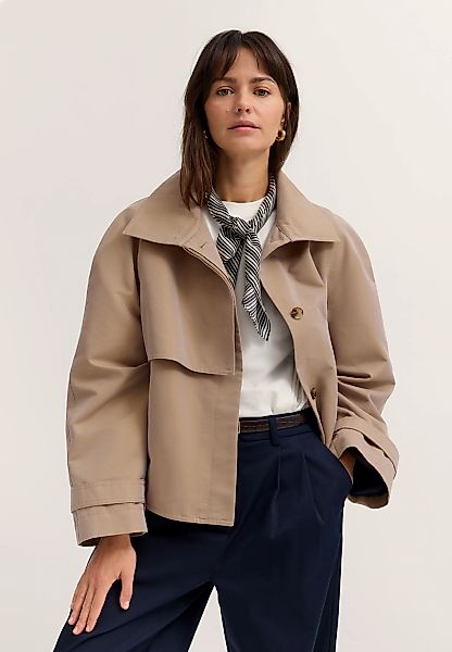 bugatti Kurzjacke "Regular Fit" kurzer Trenchcoat Style günstig online kaufen