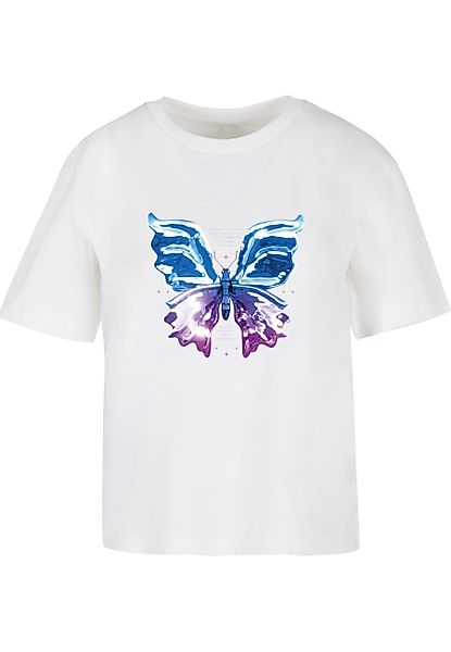 Miss Tee T-Shirt "Miss Tee Damen Chromed Butterfly Tee", (1 tlg.) günstig online kaufen