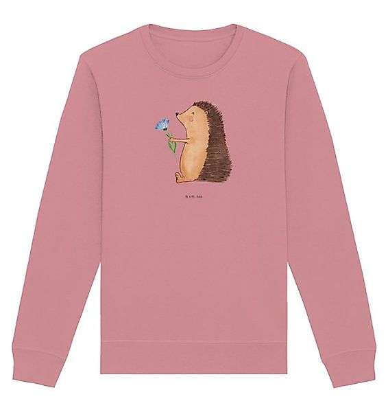 Mr. & Mrs. Panda Longpullover Igel Blumen Größe XL - Canyon Pink - Geschenk günstig online kaufen