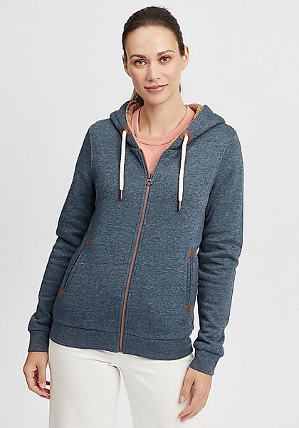 OXMO Kapuzensweatjacke OXVicky Pile Sweat Zip-Hoodie Sweatshirtjacke mit Te günstig online kaufen