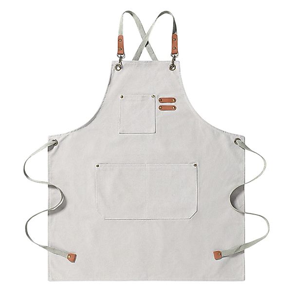 Refttenw Kochschürze Kochschürze Schürze,Grillschürze werkenschürze,mit 2 günstig online kaufen