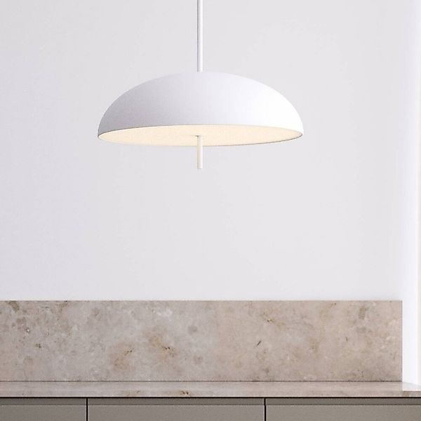 Designer Pendelleuchte Versale in Weiß E27 2-flammig by Anker Studio günstig online kaufen