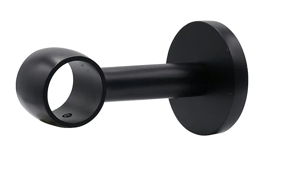 Mydeco Wandträger noble   ¦ schwarz ¦ Aluminium ¦ Maße (cm): B: 5,3 H: 5,3 günstig online kaufen