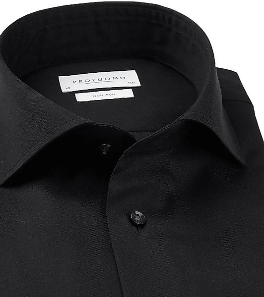 Profuomo Bügelfrei Hemd Schwarz - Größe 44 günstig online kaufen