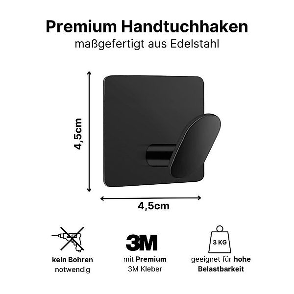 LIVINA HOME Handtuchhaken Haken selbstklebend Bad günstig online kaufen